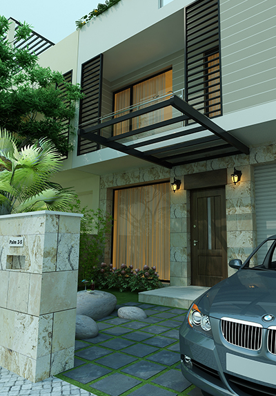  Thiết kế nội thất biệt thự mini tại KĐT Paml - Anh Hùng