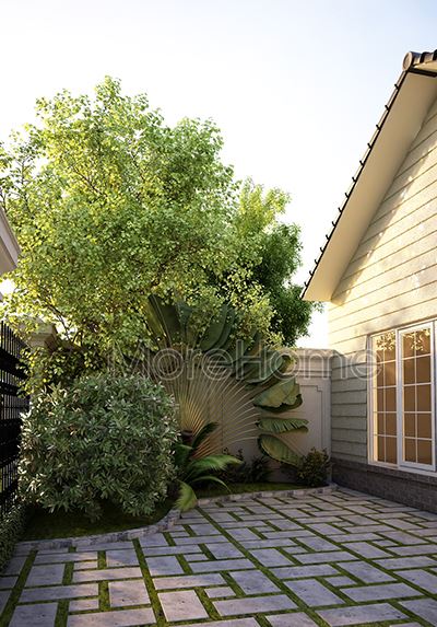 Thiết kế kiến trúc biệt thự vườn anh Yên - Quận 2 HCM 