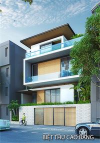 Thiết kế nội thất biệt thự hiện đại tại TP Cao Bằng