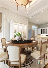 Thiết kế nội thất biệt thự tân cổ điển tại Văn Phú - Chú Hạnh 